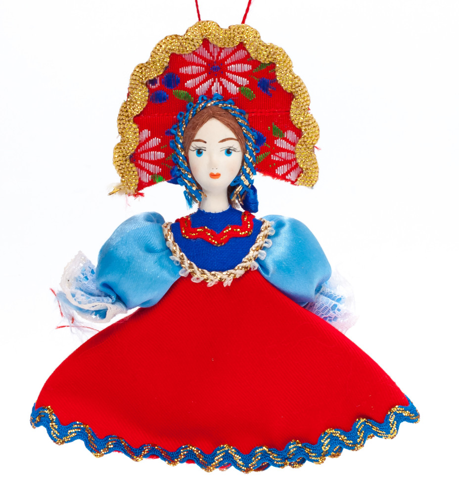 Shop Christmas Tree Ornaments Dolls Кукла в русском костюме online at Skazka.site | Eligible for fast shipping and free returns. Кукла в русском костюме