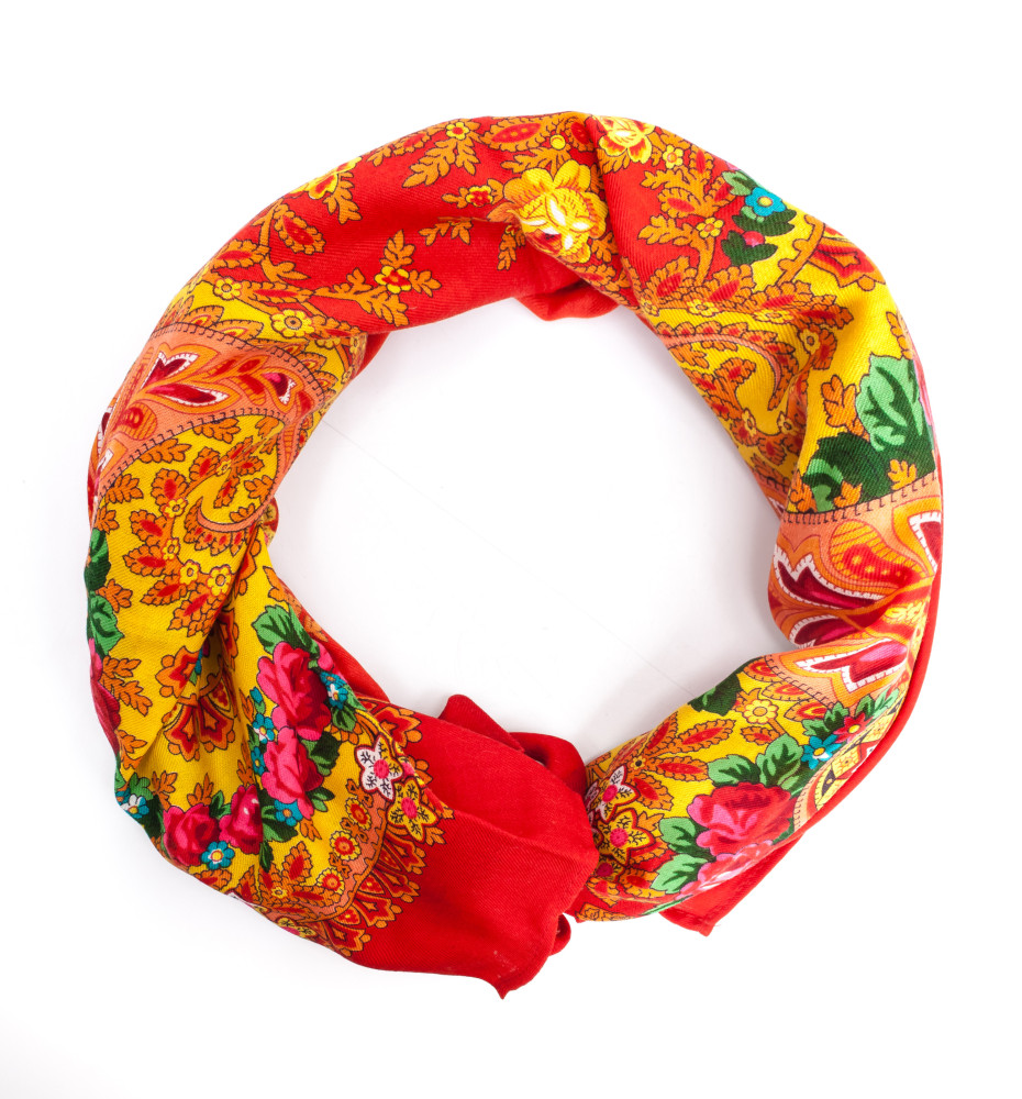Shop Woolen Scarves Overlocked 89x89 cm Платок «Южный букет» online at Skazka.site | Eligible for fast shipping and free returns. Платок «Южный букет»