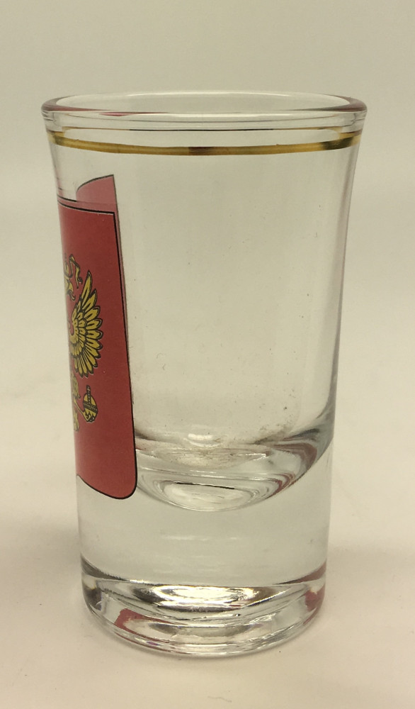 Russian Coat of Arms Shot Glass