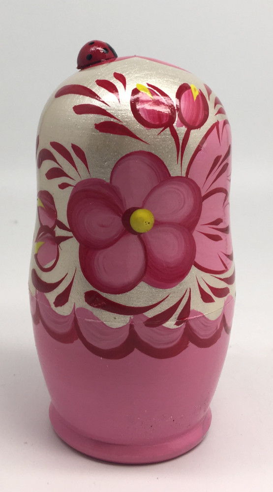 Flowers Art Matryoshka Doll 5pcs
