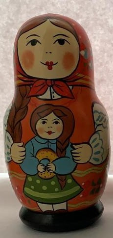 Malutinskaya Matryoshka 5pcs Small