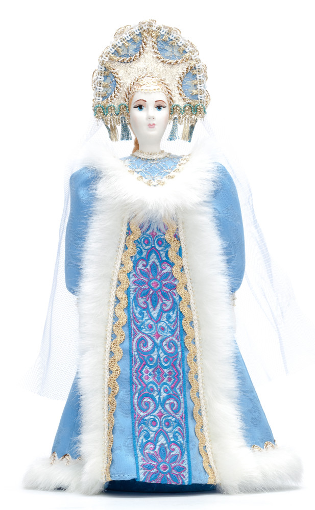 Snow Maiden Princess hand made Porcelain Doll - 11 Inches (by Le Russe)