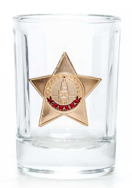 The Order of Glory Shot Glass