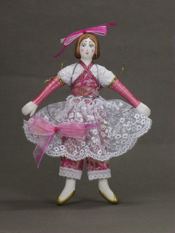 Ballerina Porcelain Doll