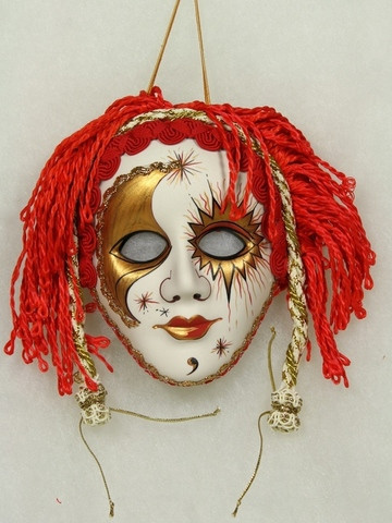 The Sun and Moon Porcelain Mask
