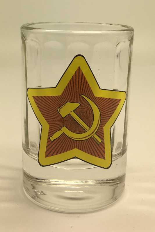 Hammer and Sickle Shot Glass