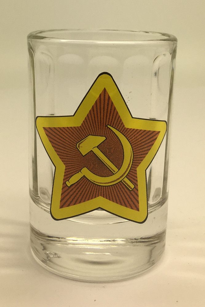 Hammer and Sickle Shot Glass
