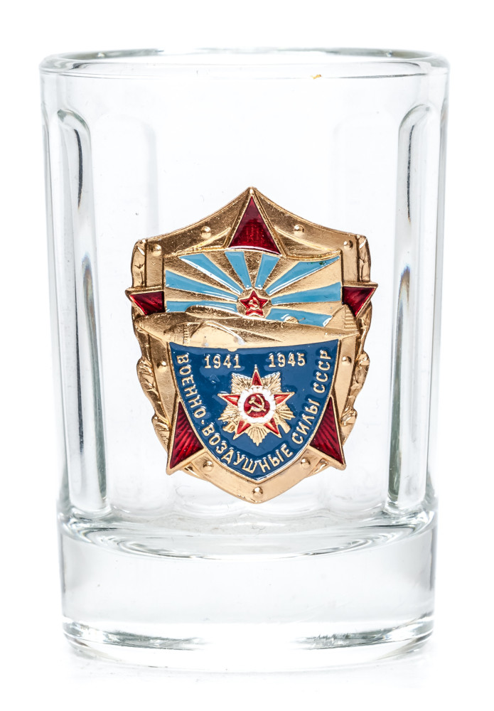 Soviet Air Forces Shot Glass