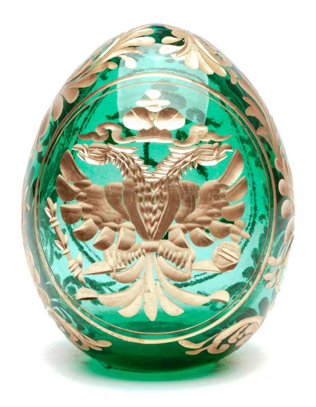 Engraved Crystal Imperial Easter Egg