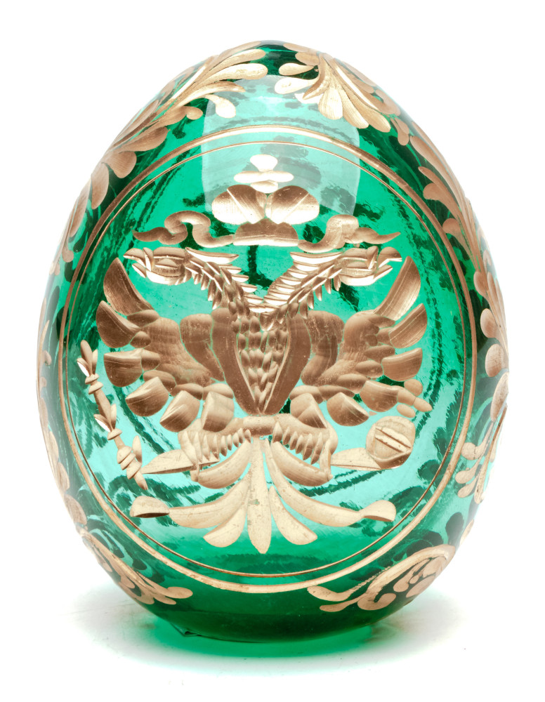 Engraved Crystal Imperial Easter Egg