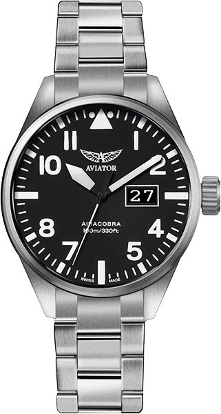 Швейцарские наручные часы Aviator V.1.22.0.148.5