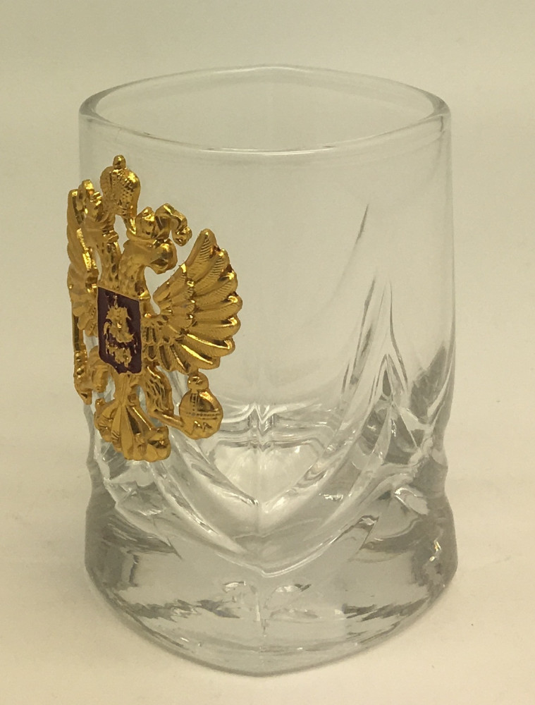 Russia Coat of Arms Shot Glass