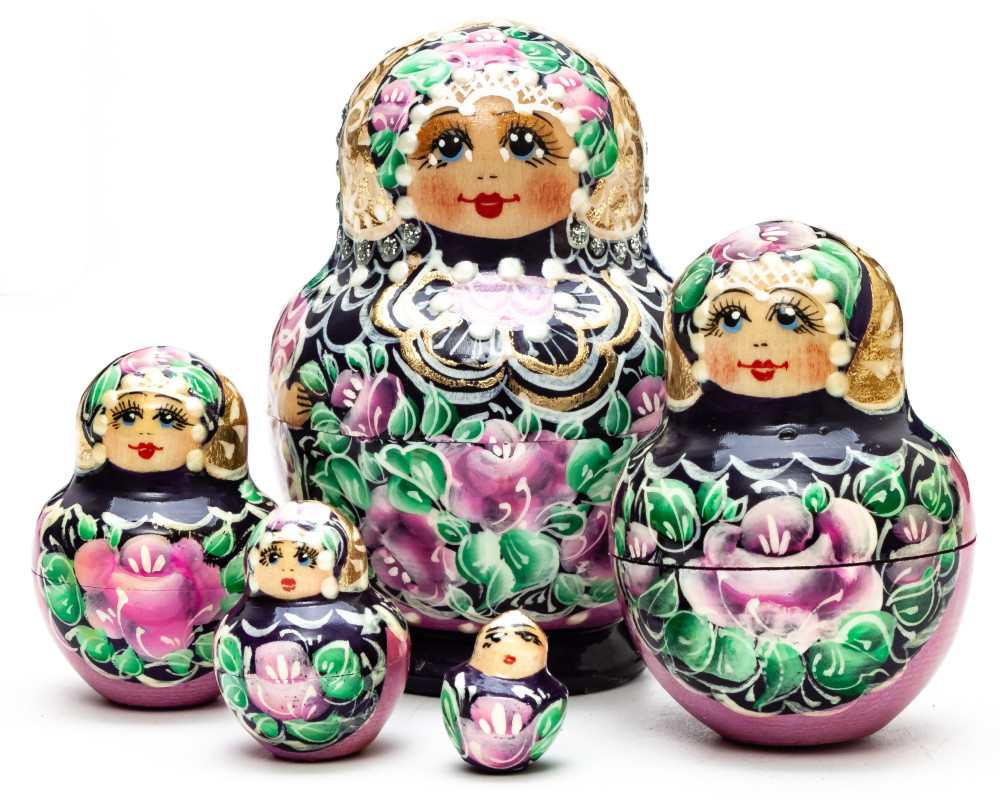  70 mm Matryoshka 5pcs (by Skazka)