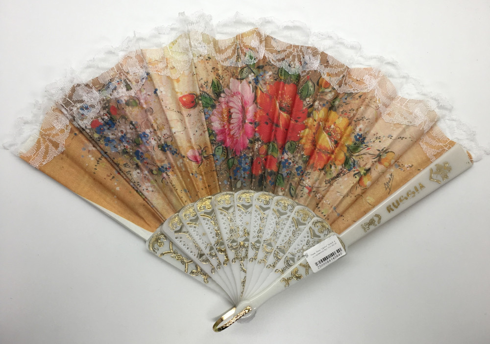 Flowers Hand Fan