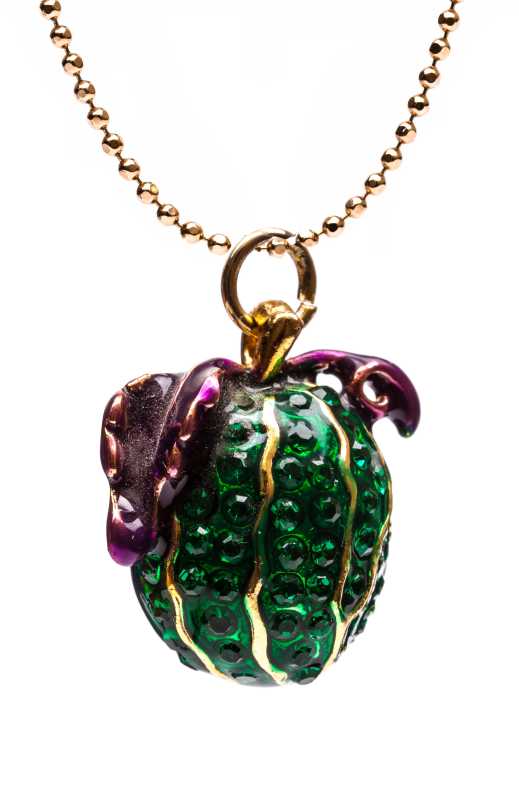 Green Fruit Egg Pendant