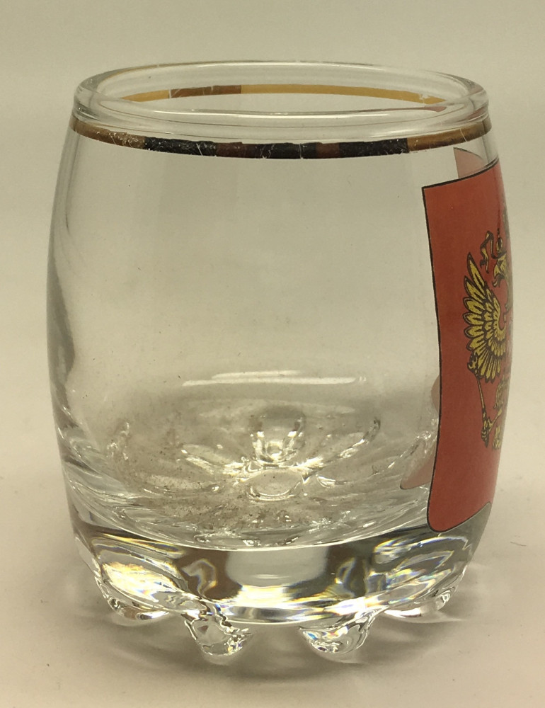 Russian Coat of Arms Shot Glass