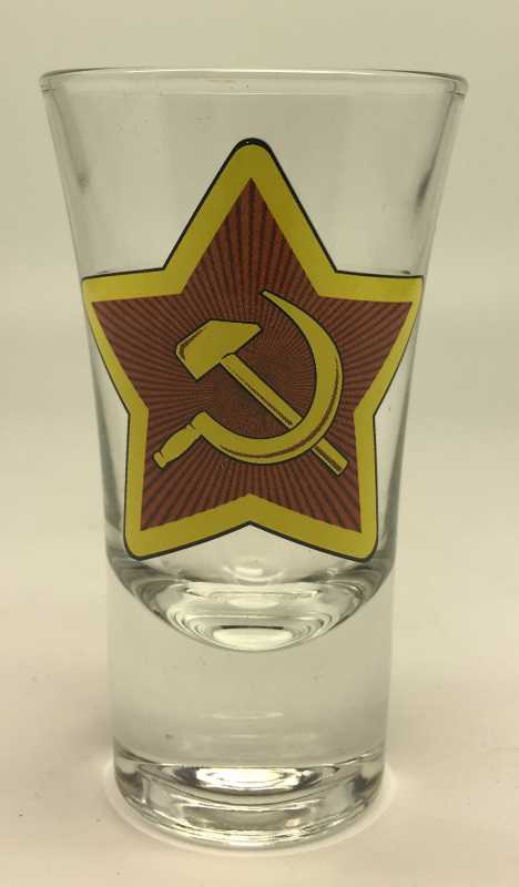 Hammer and Sickle Shot Glass