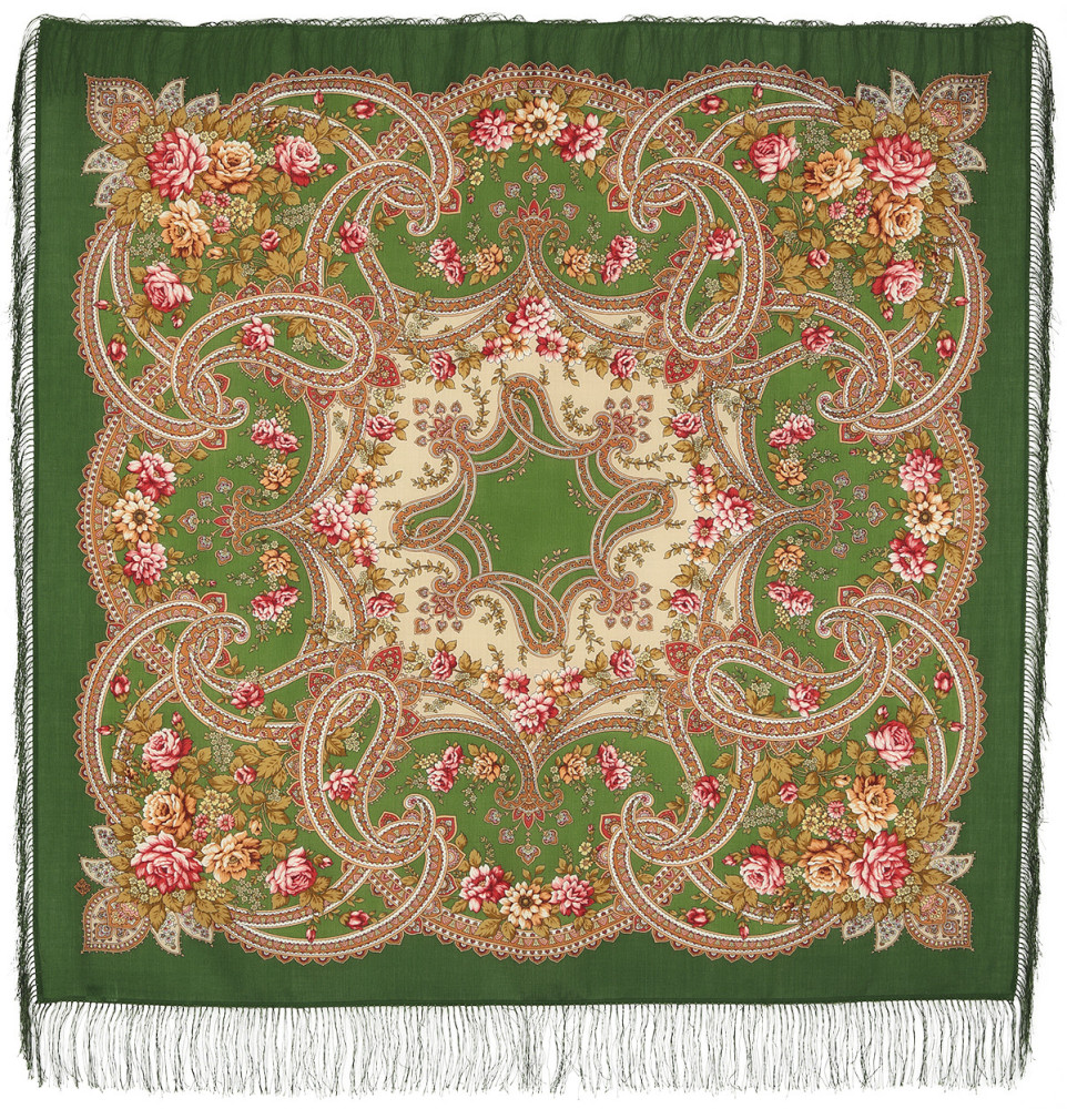 Shop Woolen Scarves with Silk Fringe 125x125 cm Платок «Сказочные мотивы» online at Skazka.site | Eligible for fast shipping and free returns. Платок «Сказочные мотивы»