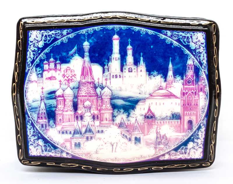 160x120 mm Moscow Kremlin Jewellery Box