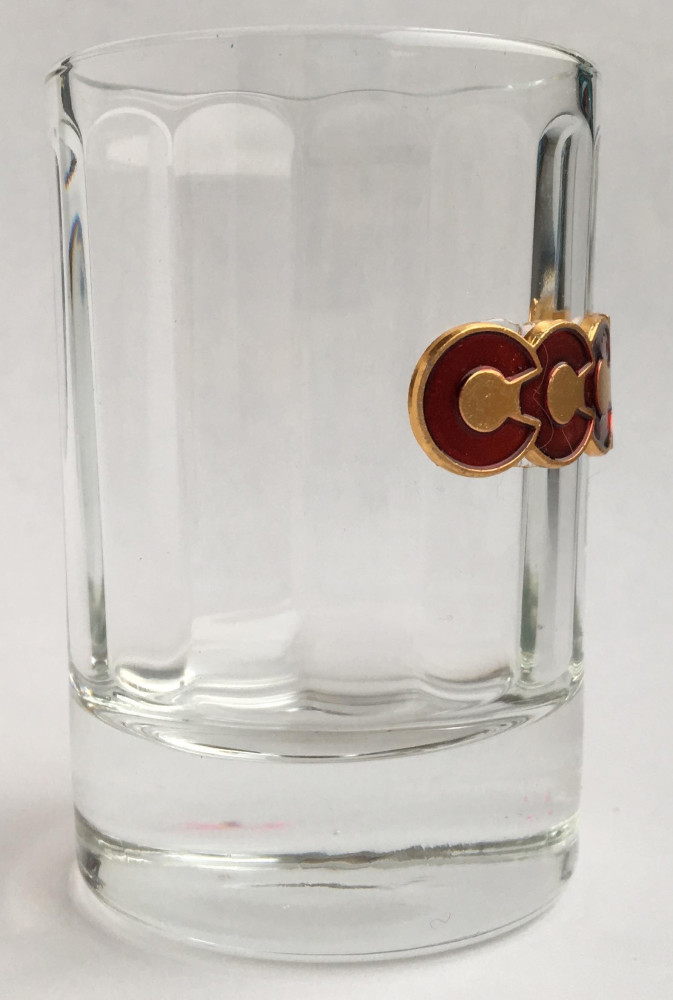 USSR CCCP Shot Glass