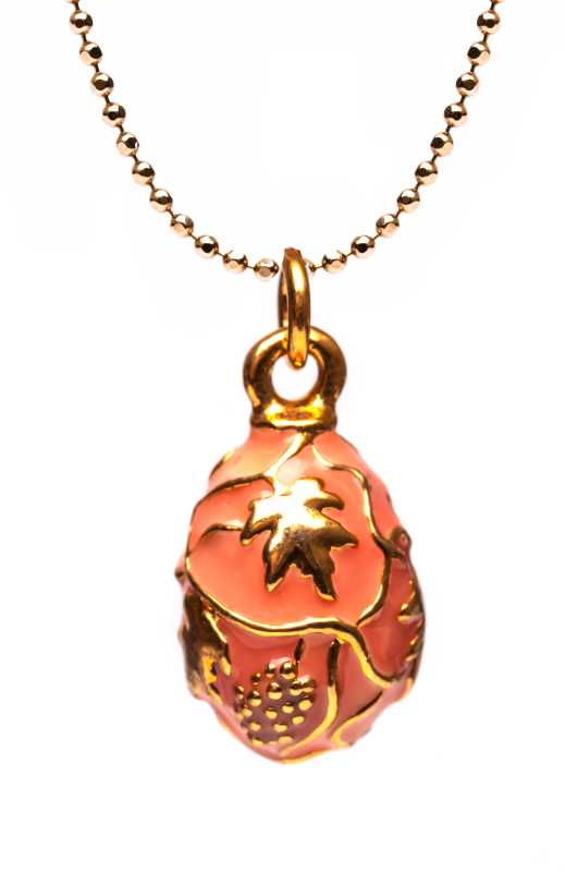 Berries Pink Egg Pendant