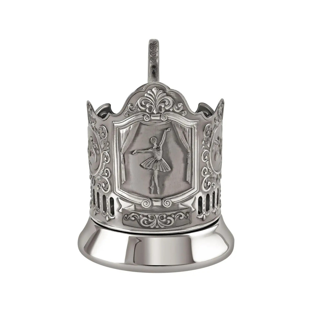 Ballerina nickel plated cup holder