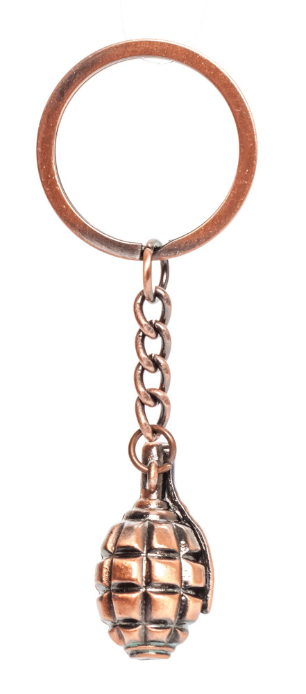 F1 grenade Metal Key Chain (by AKM Gifts)