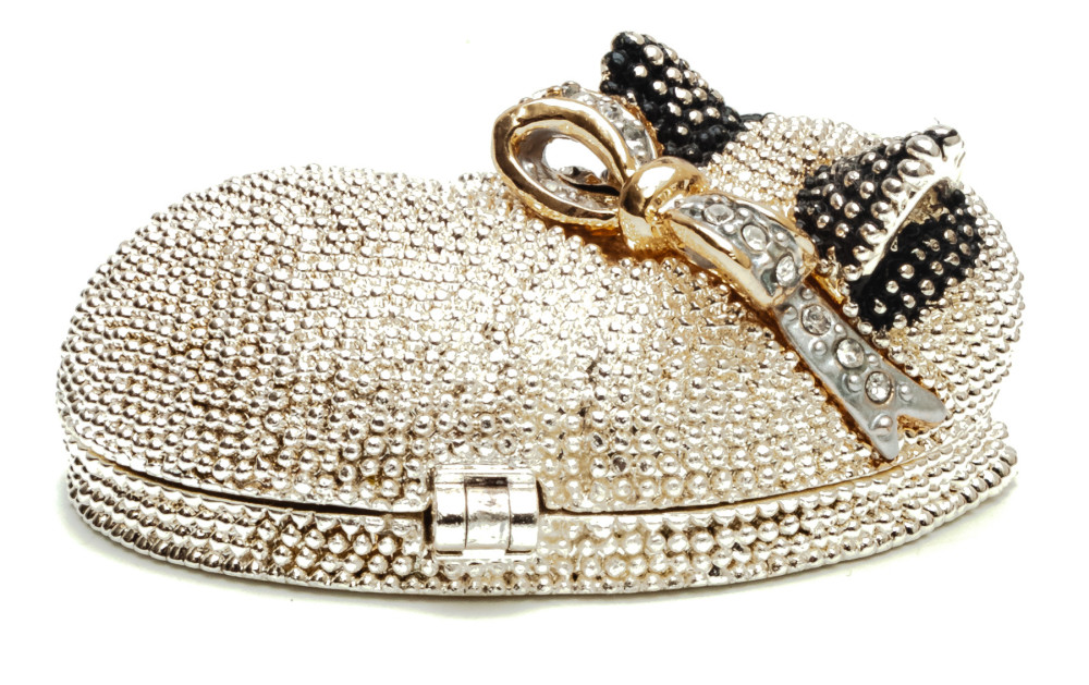 50 mm Small Cat Silver Jewellery Box