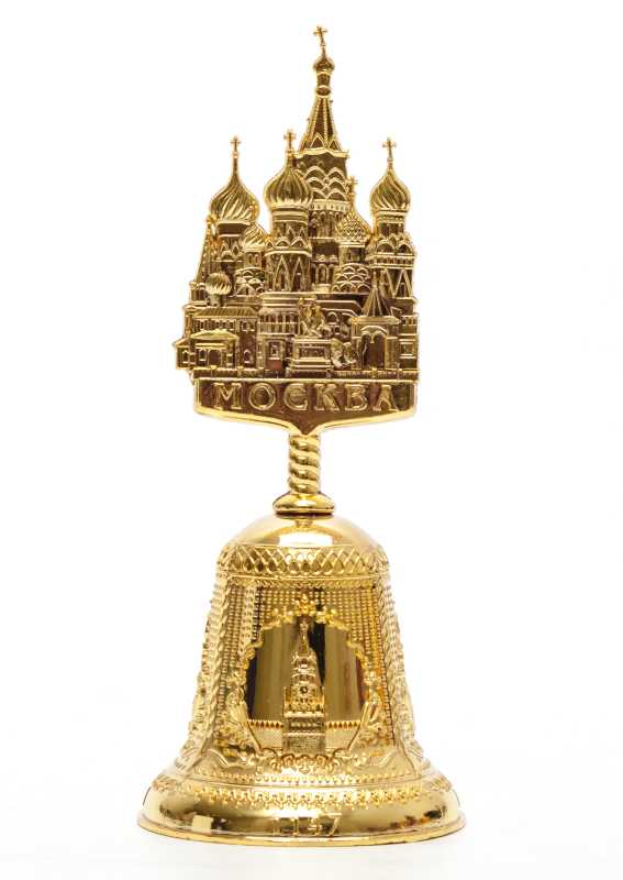 Moscow Souvenir Metal Bell