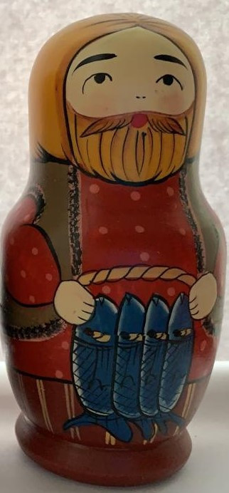 Malutinskaya Matryoshka 5pcs Small