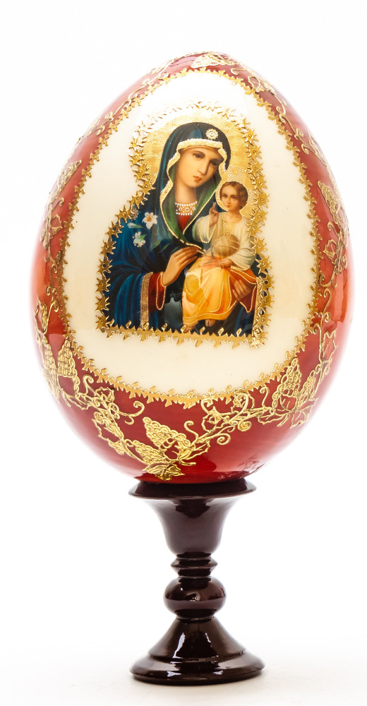 180 mm Godmother hand painted on wooden egg (by Hamlet Crafts)