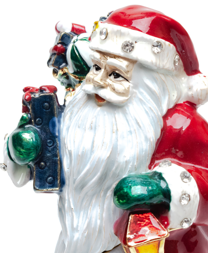 110 mm Santa Claus Jewellery Box (by Alexaner G Studio)