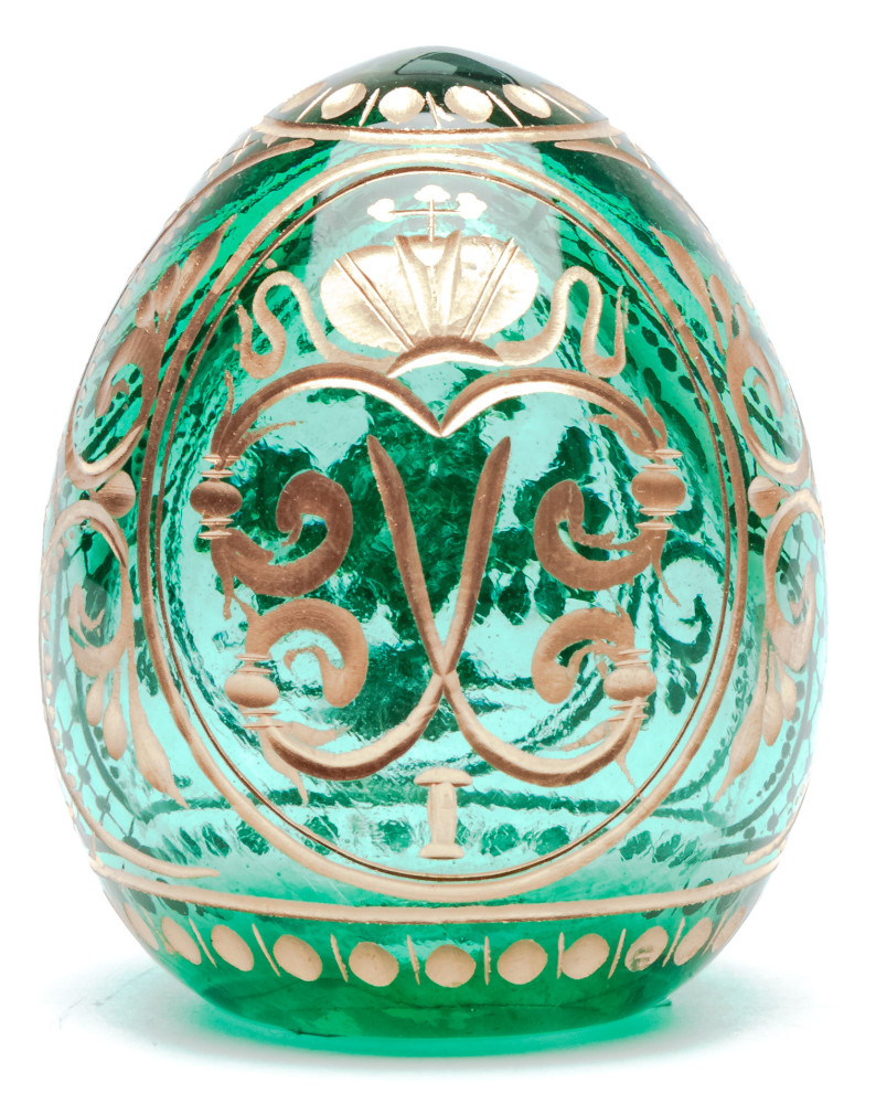 Engraved Crystal Imperial Easter Egg