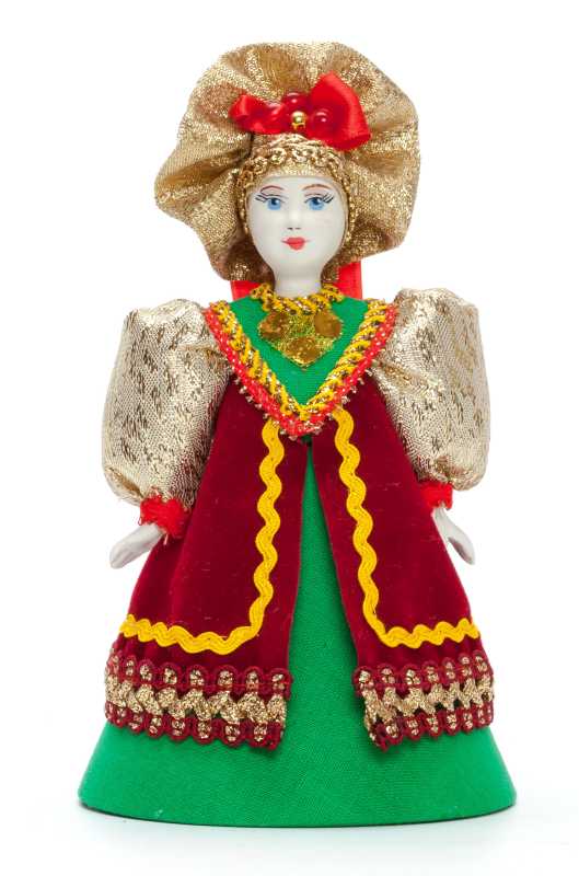 170 mm Merchant's Wife Porcelain Doll (by Le Russe)