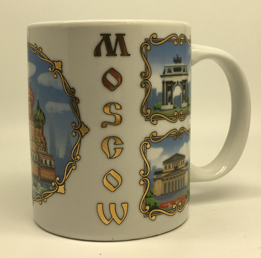 Moscow Attractions Mug