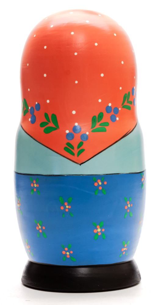Shop Exclusive Nesting Dolls 160 mm Mistress with an Egg hand painted Traditional Russian Wooden Matryoshka doll 5 pcs (by Igor Malyutin) online at Skazka.site | Eligible for fast shipping and free returns. 160 mm Mistress with an Egg hand painted Traditional Russian Wooden Matryoshka doll 5 pcs (by Igor Malyutin)