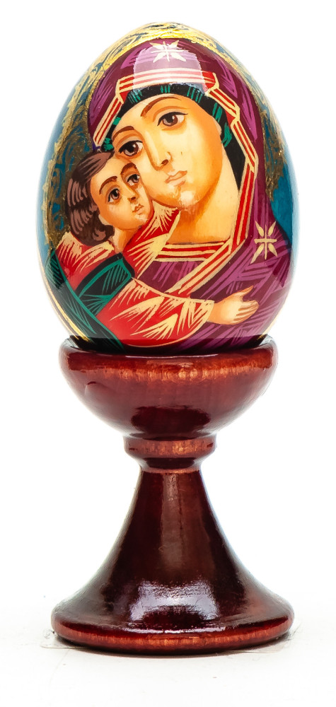 70 mm Godmother hand painted on wooden egg (by Hamlet Crafts)