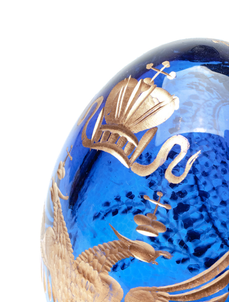Engraved Crystal Imperial Easter Egg