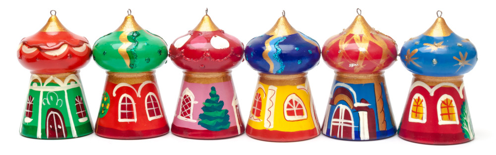 Russian Temples Christmas Tree Ornaments