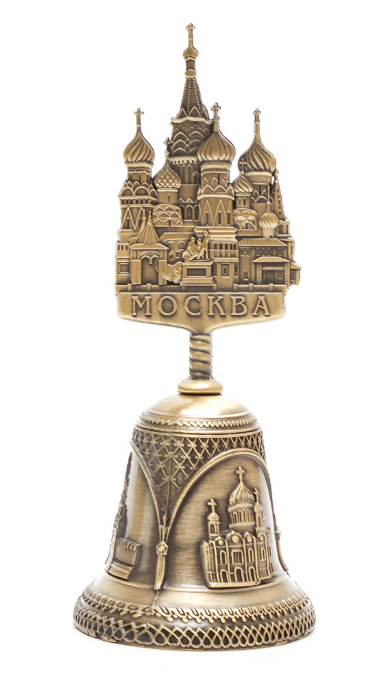 Moscow Souvenir Metal Bell (by AKM Gifts)