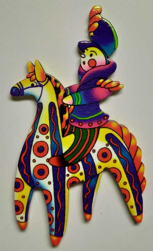 100x55 mm The Horseman (by Birch Gifts)
