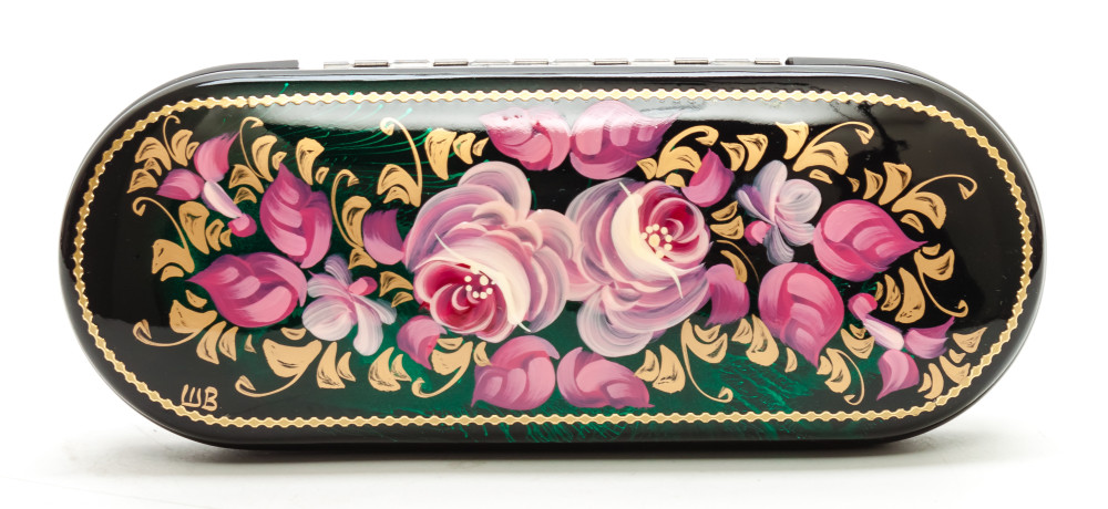 160x60mm Zhostovo Eyeglass Case