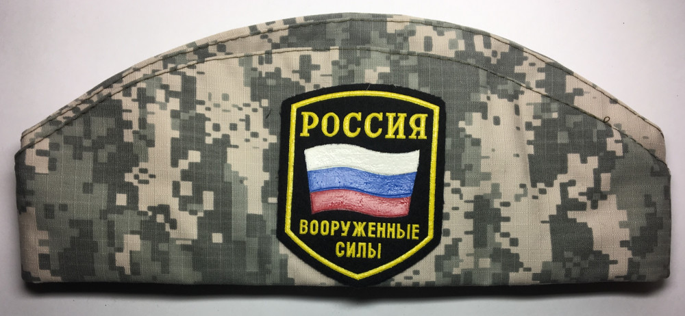 USSR Red Army Side Cap with Soviet Metal Pins (by Sergey Caps)