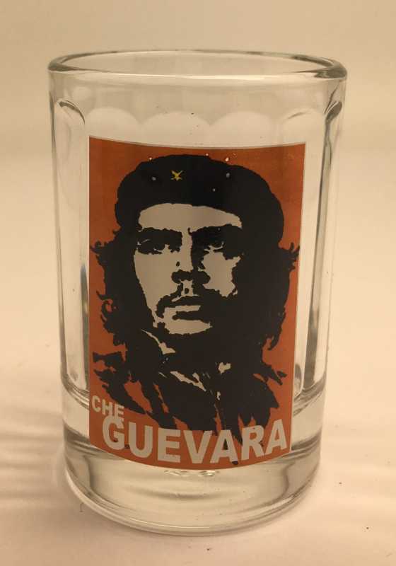 30 ml Che Guevara Faceted Shot Glass (by Crystal Glass)