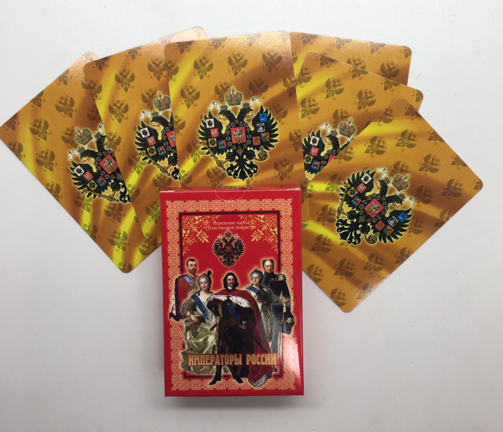 Emperors of Russia Playing Cards