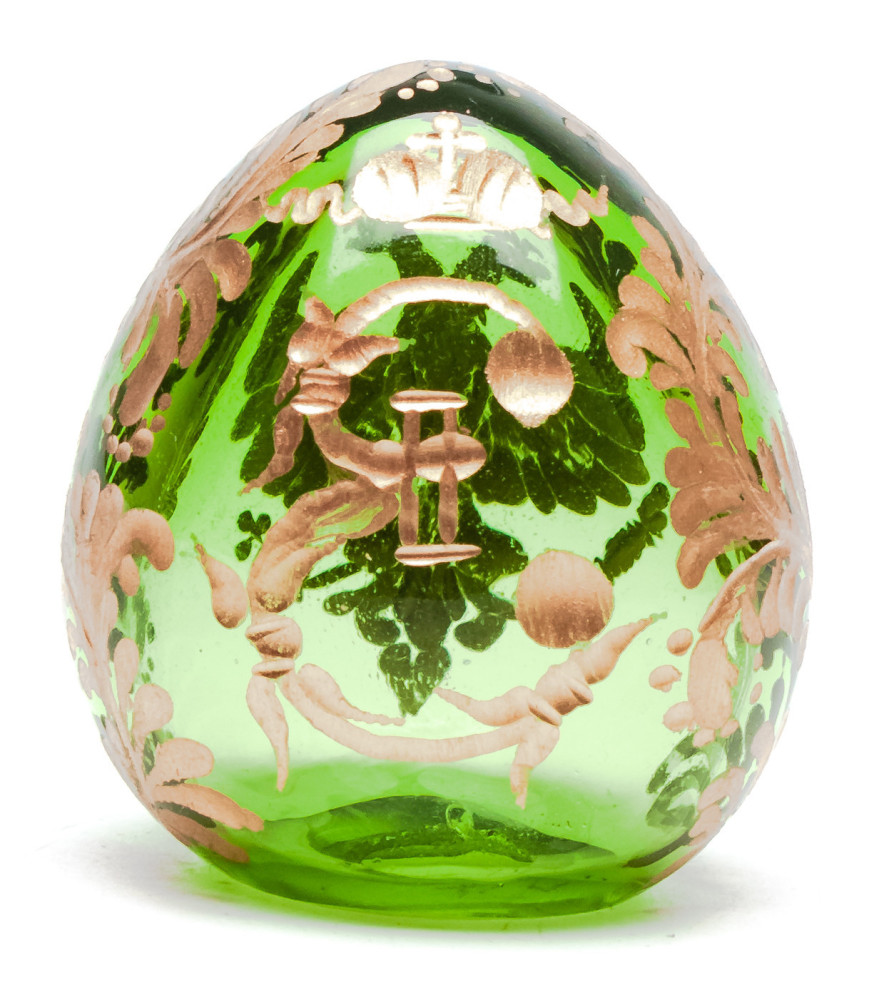 Engraved Crystal Imperial Easter Egg