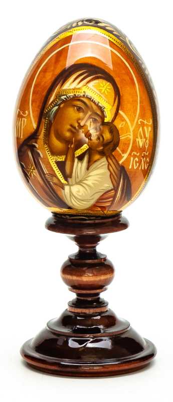 120 mm Godmother hand painted on wooden egg (by Hamlet Crafts)