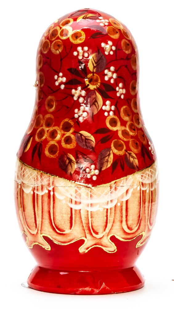 110mm Firebird hand painted Matryoshka doll 5pcs