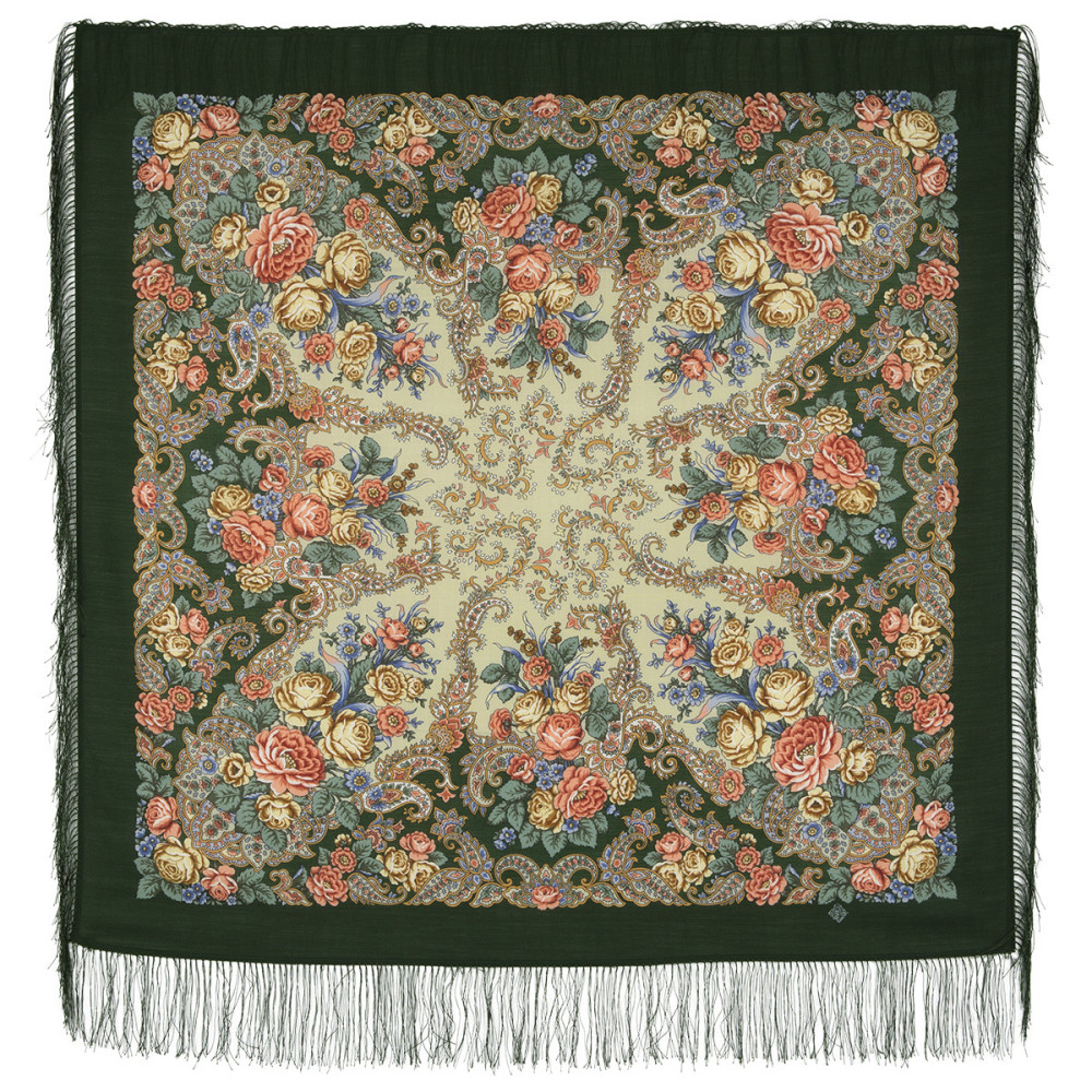 Shop Double-Thread Woolen Yarn Scarves 110х110 cm Платок «Страна чудес» online at Skazka.site | Eligible for fast shipping and free returns. Платок «Страна чудес»