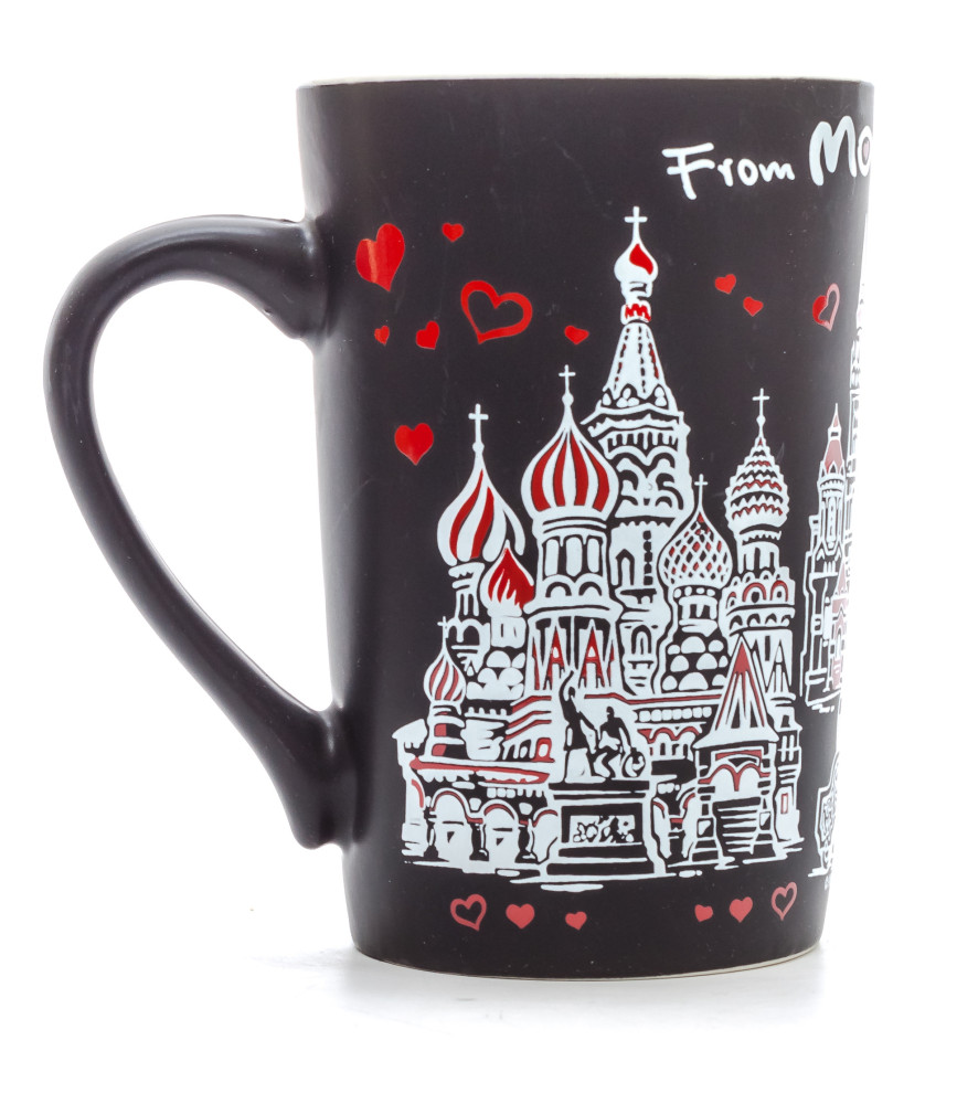 Кружка матовая "From Moscow with love"